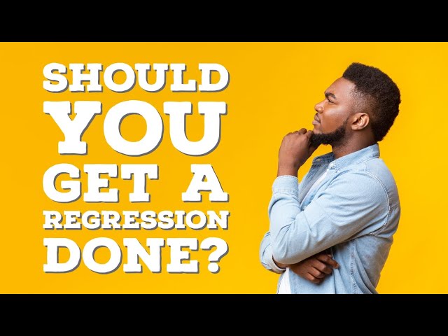 Should You Get A Regression? 🤷🏾‍♂️ YES or NO...